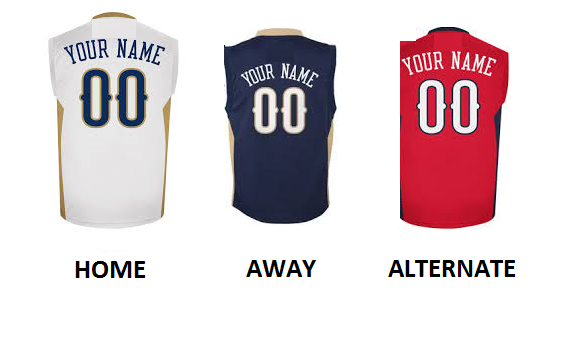 (image for) NEW ORLEANS PRO BASKETBALL Number Kit